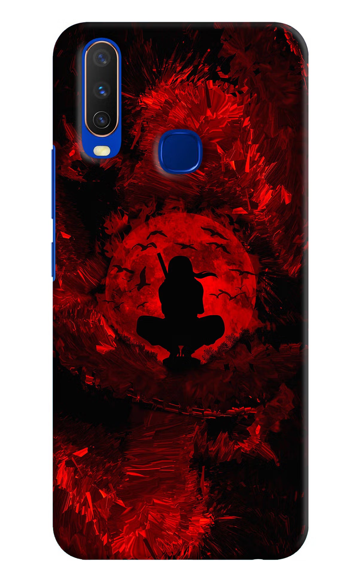 Itachi Uchiha Vivo Y15/Y17 Hard Case Back Cover by Casekaro