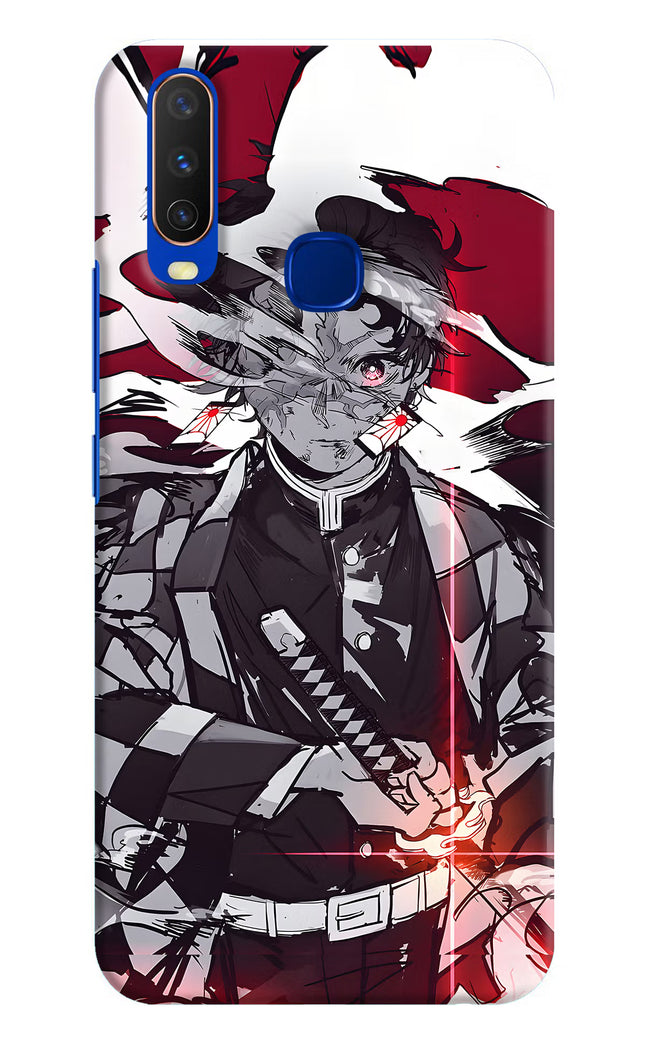 Demon Slayer Vivo Y15/Y17 Hard Case Back Cover by Casekaro