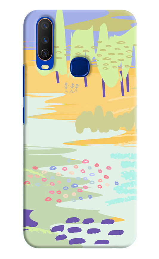 Scenery Vivo Y15/Y17 Hard Case Back Cover by Casekaro