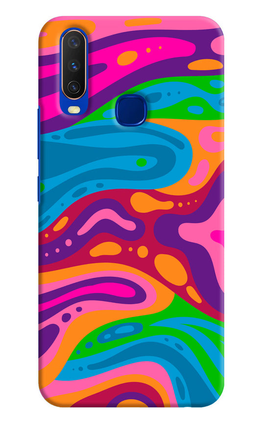 Trippy Pattern Vivo Y15/Y17 Hard Case Back Cover by Casekaro