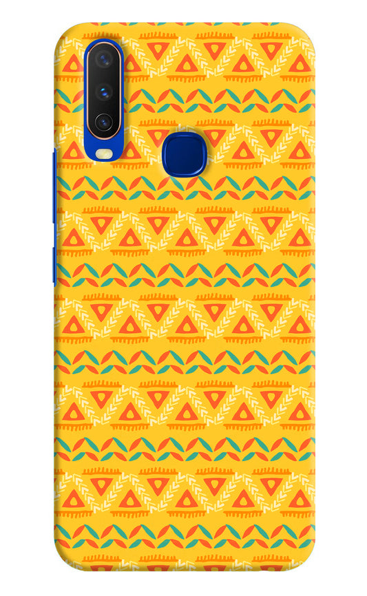 Tribal Pattern Vivo Y15/Y17 Hard Case Back Cover by Casekaro
