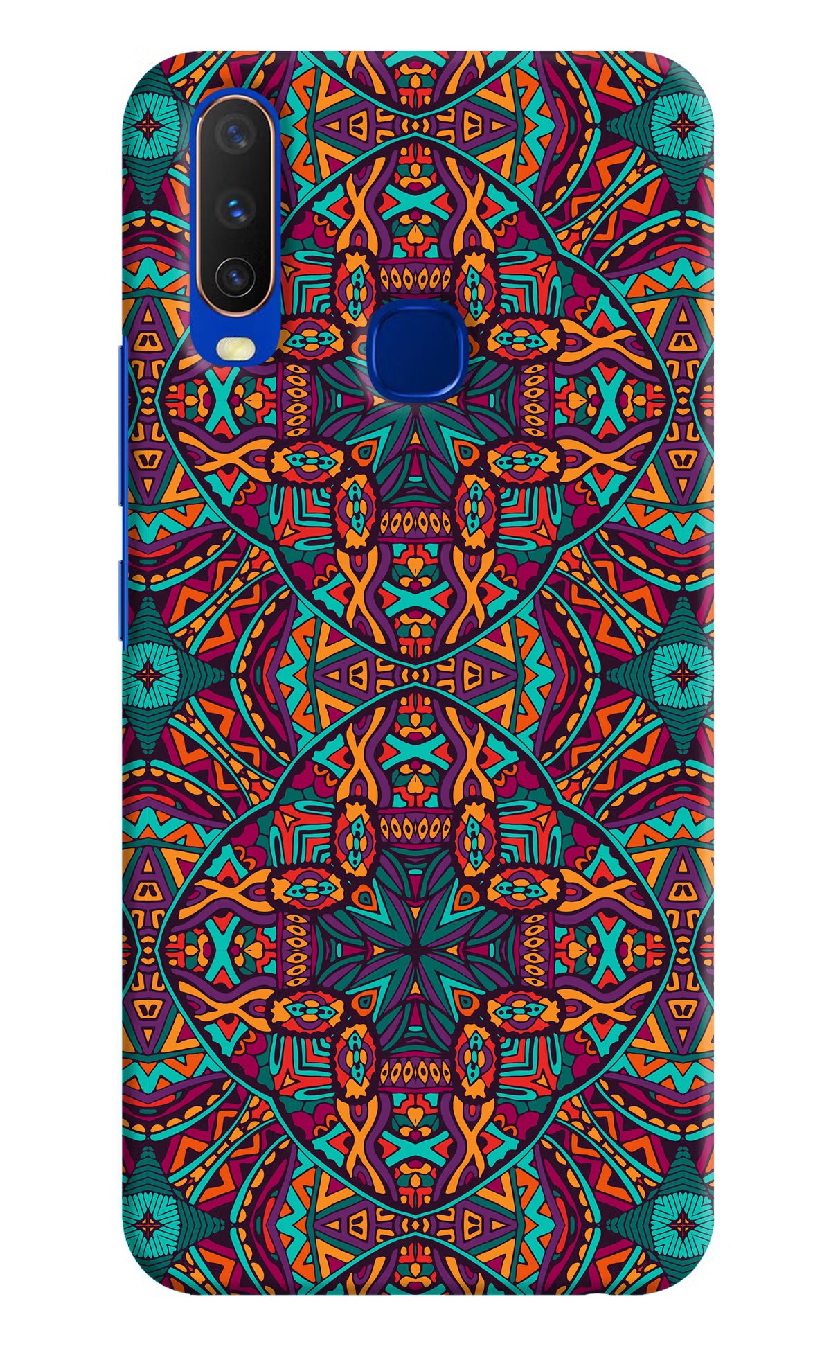 Colour Mandala Vivo Y15/Y17 Hard Case Back Cover by Casekaro