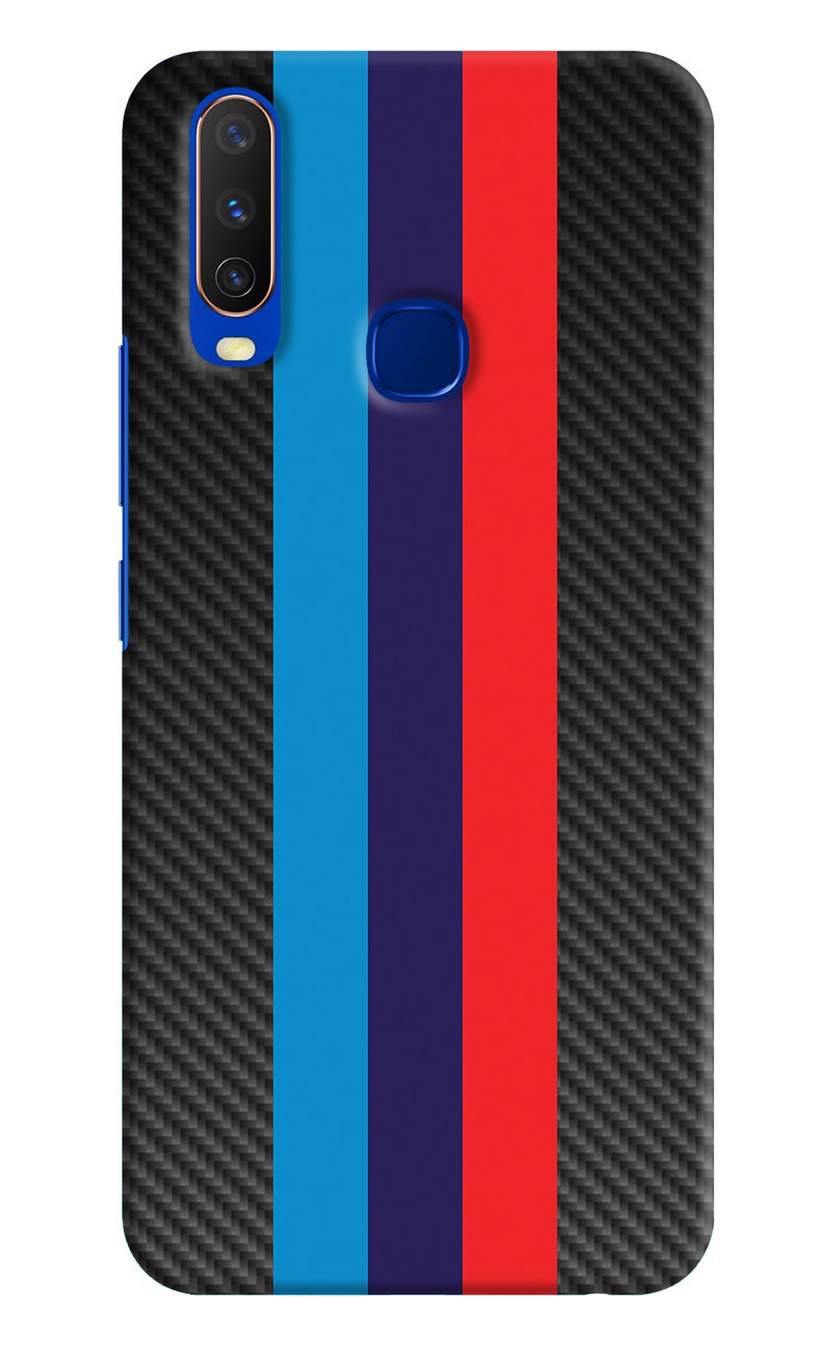 BMW Stripes Pattern Vivo Y15/Y17 Back Cover