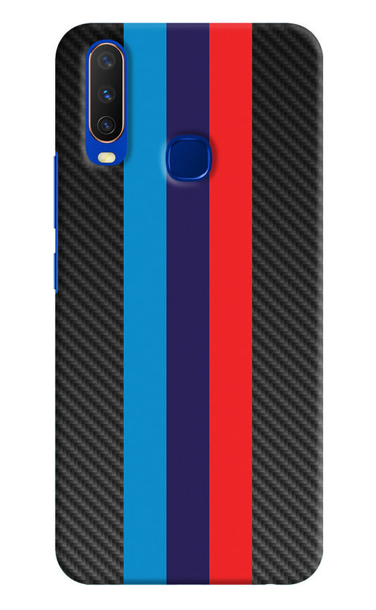 BMW Stripes Pattern Vivo Y15/Y17 Back Cover