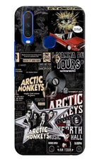 Arctic Monkeys Vivo Y15/Y17 Hard Case Back Cover by Casekaro