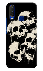 Dead Stack Vivo Y15/Y17 Hard Case Back Cover by Casekaro