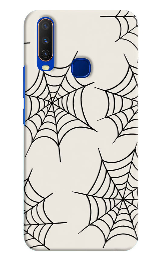 Spider Web Vivo Y15/Y17 Hard Case Back Cover by Casekaro