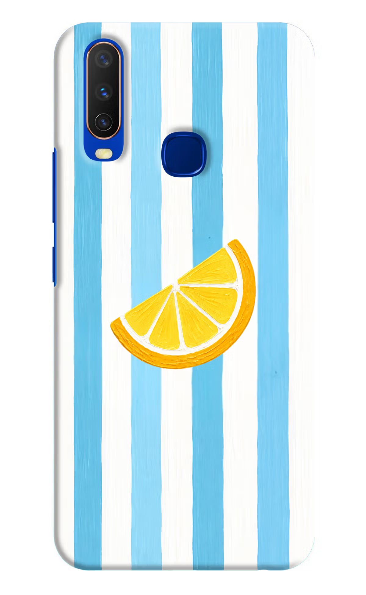 Summer Lemon Vivo Y15/Y17 Hard Case Back Cover by Casekaro