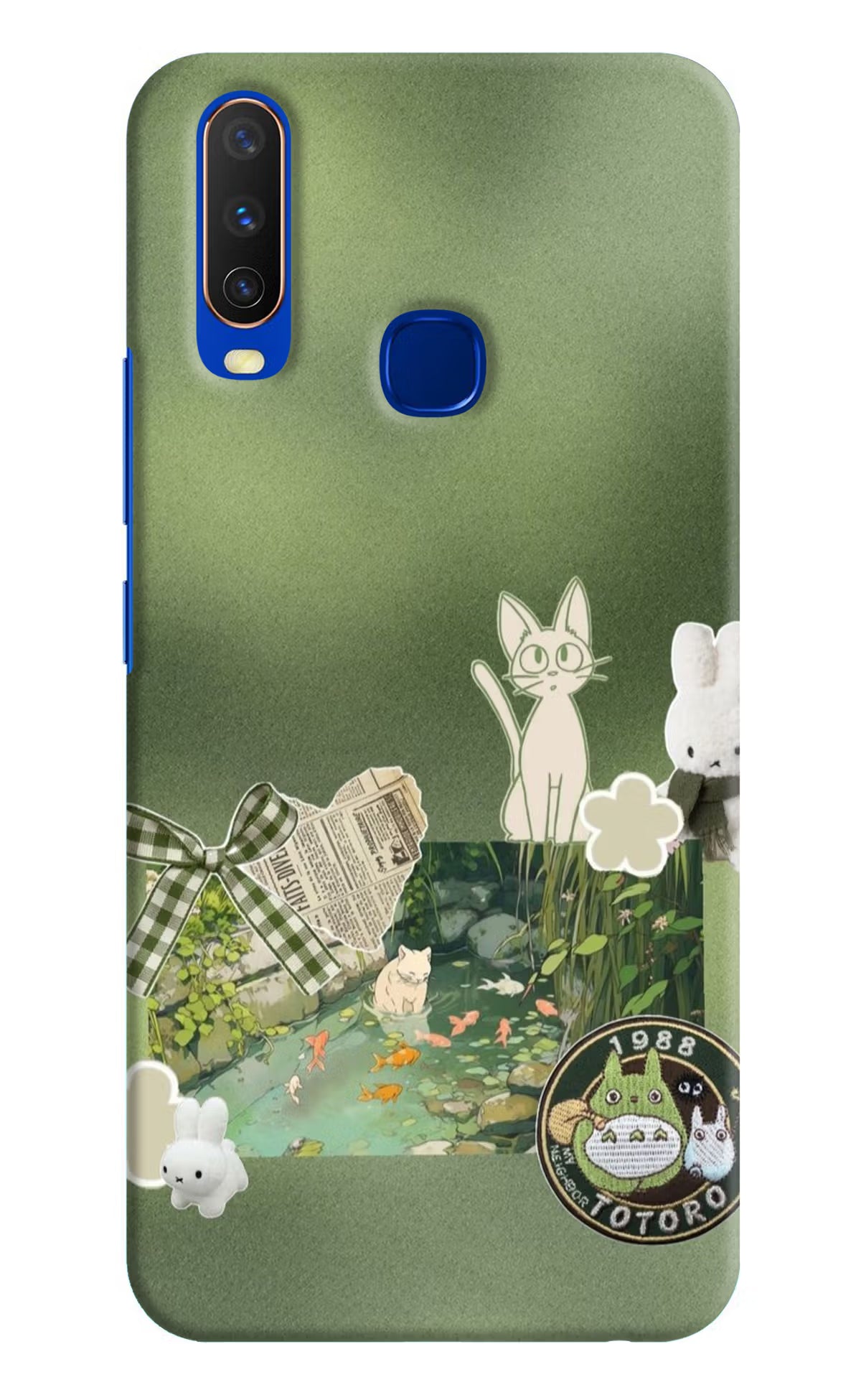 Aesthetic anime Vivo Y15/Y17 Back Cover