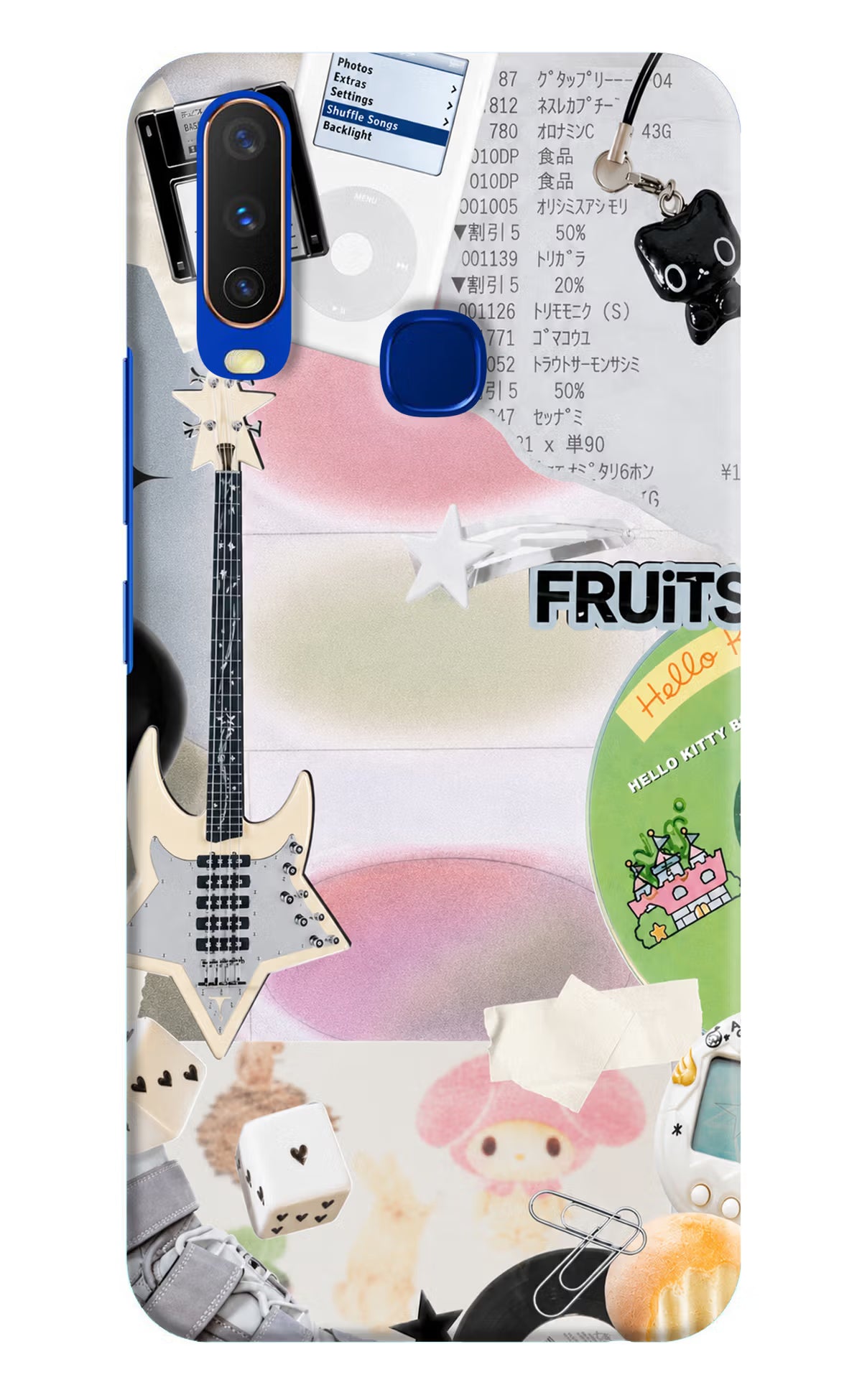 Softcore case Vivo Y15/Y17 Back Cover