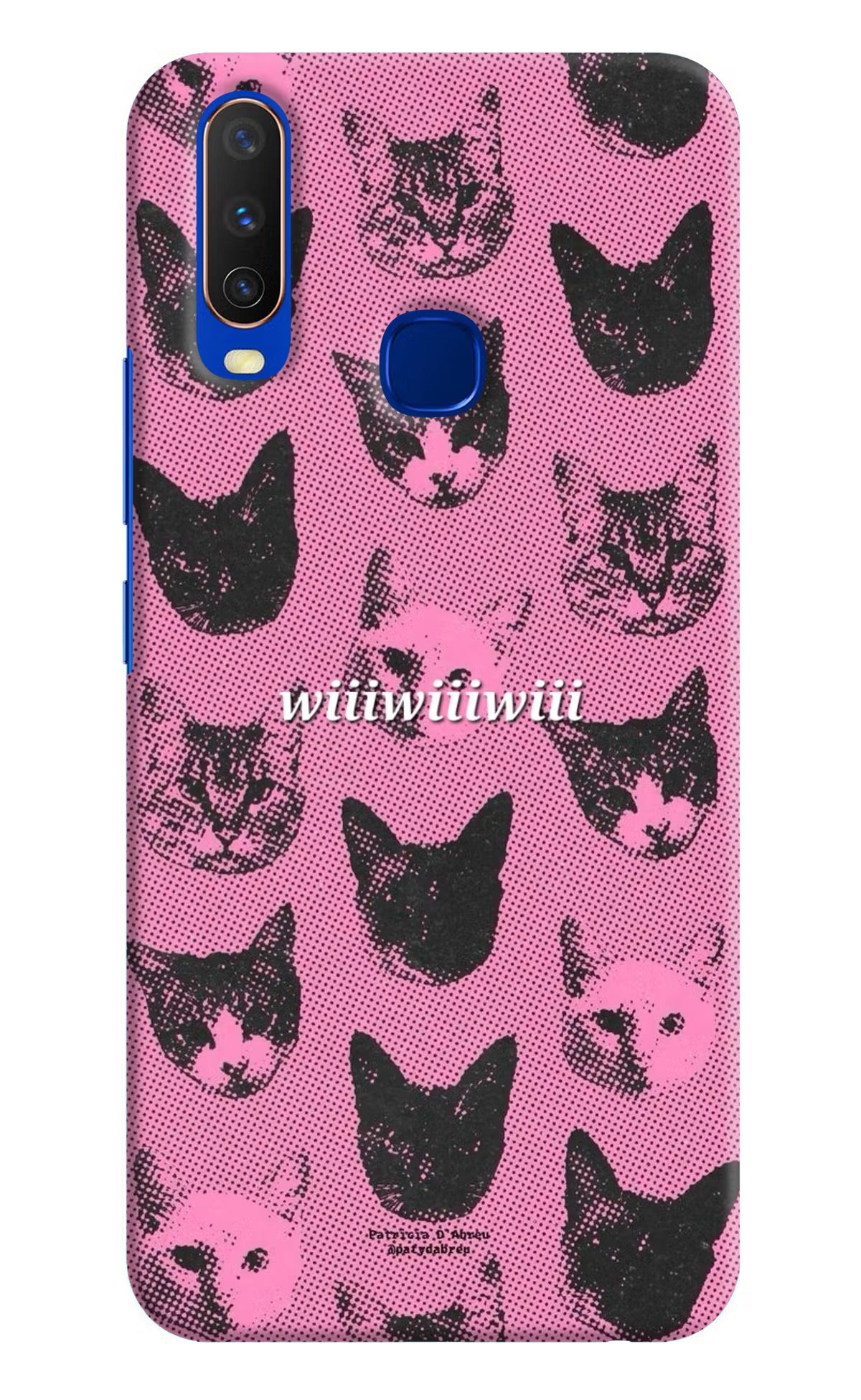 Pink Cats Vivo Y15/Y17 Back Cover