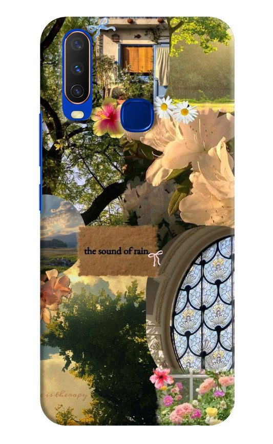 Rain Vivo Y15/Y17 Hard Case Back Cover by Casekaro