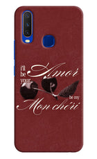 Velvet Cherry Vivo Y15/Y17 Hard Case Back Cover by Casekaro