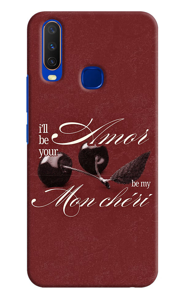Velvet Cherry Vivo Y15/Y17 Hard Case Back Cover by Casekaro