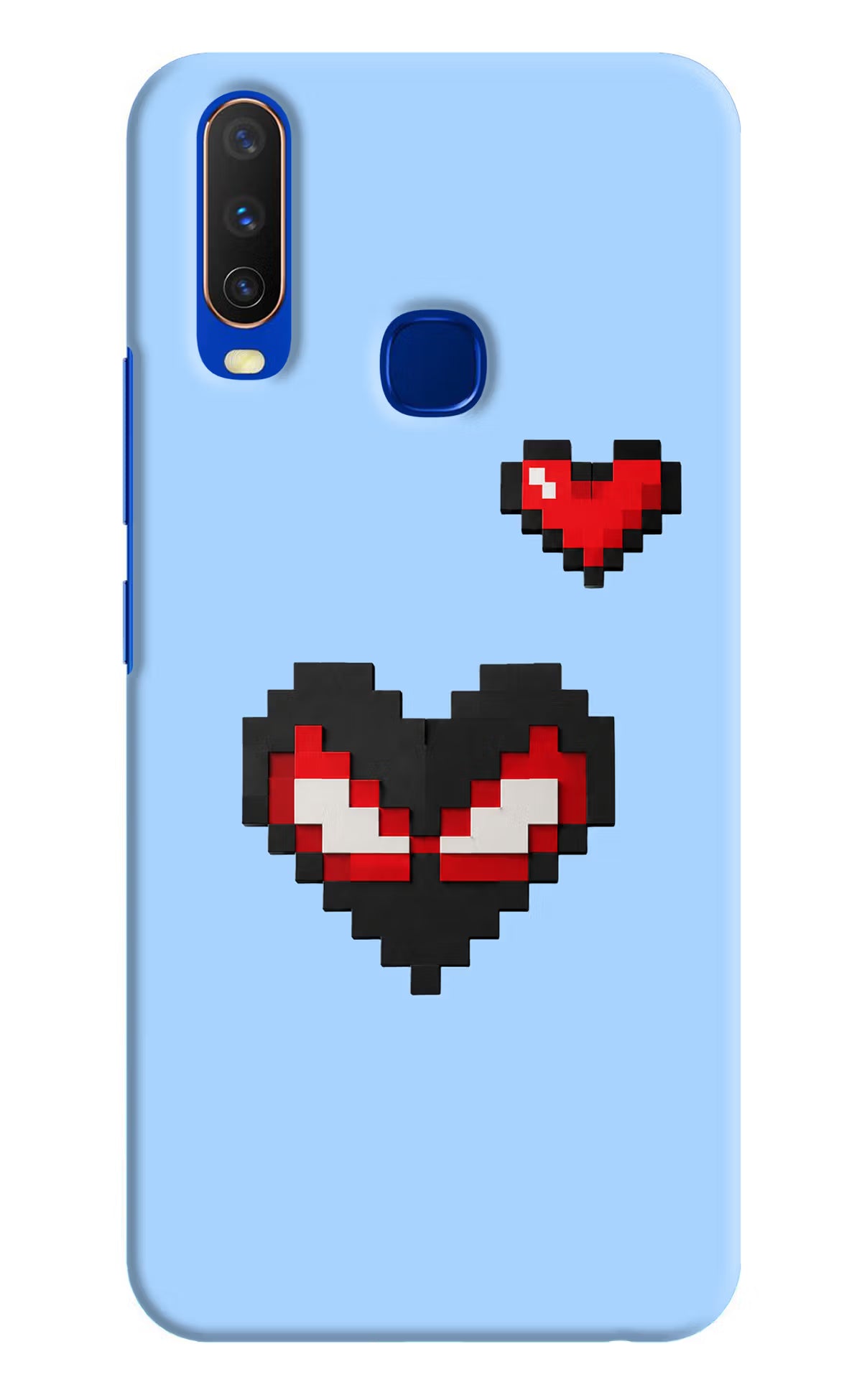 Peter Heart Vivo Y15/Y17 Back Cover