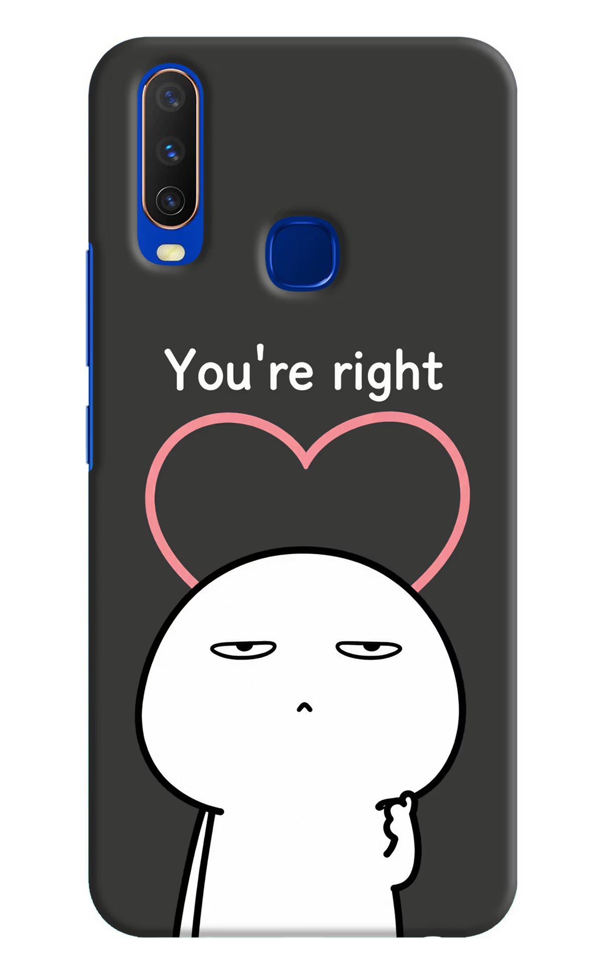 You're Right Vivo Y15/Y17 Back Cover