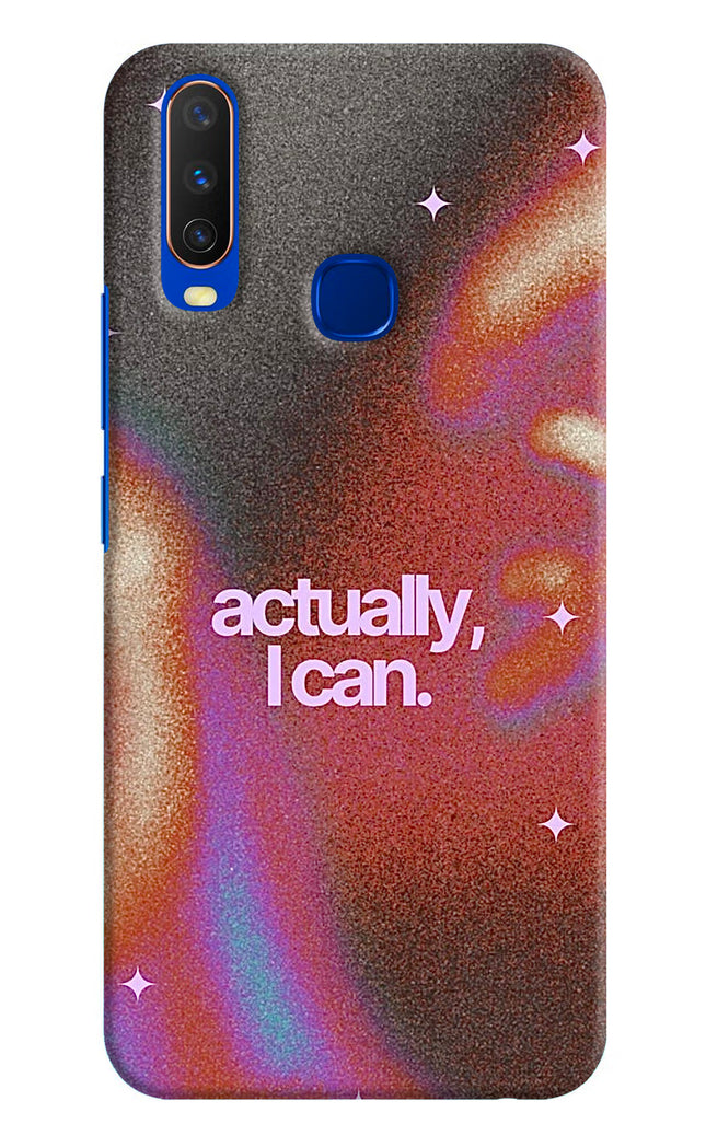 Pink Aura Vivo Y15/Y17 Hard Case Back Cover by Casekaro