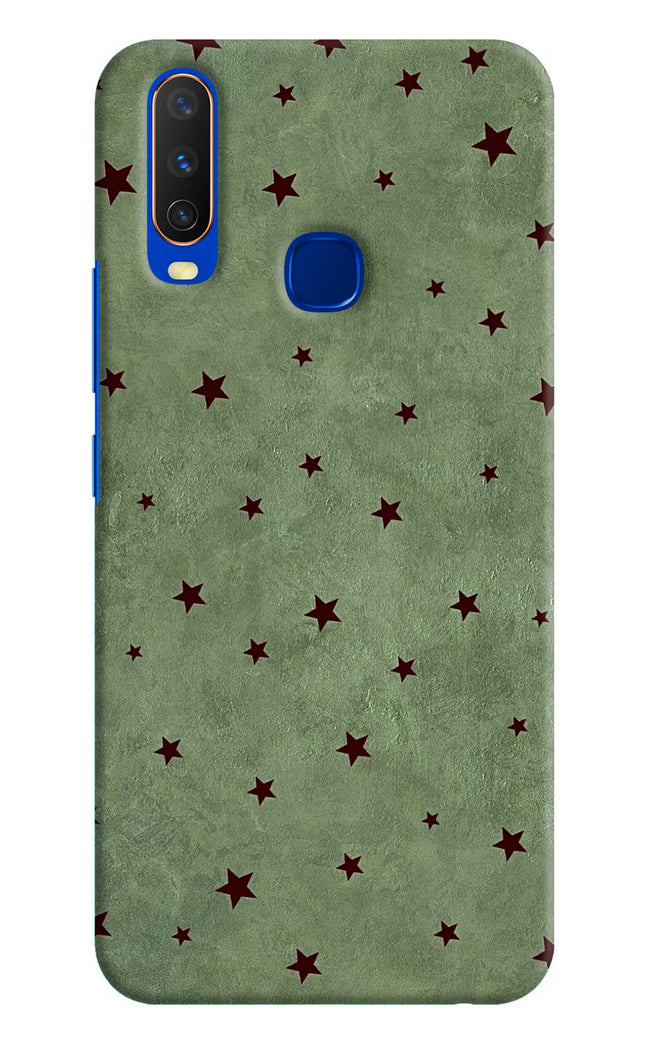 Green Stars Vivo Y15/Y17 Hard Case Back Cover by Casekaro