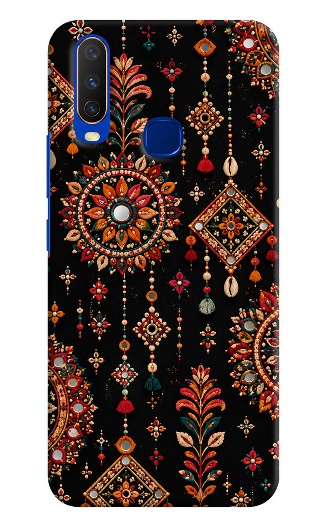 Boho Noir Vivo Y15/Y17 Hard Case Back Cover by Casekaro