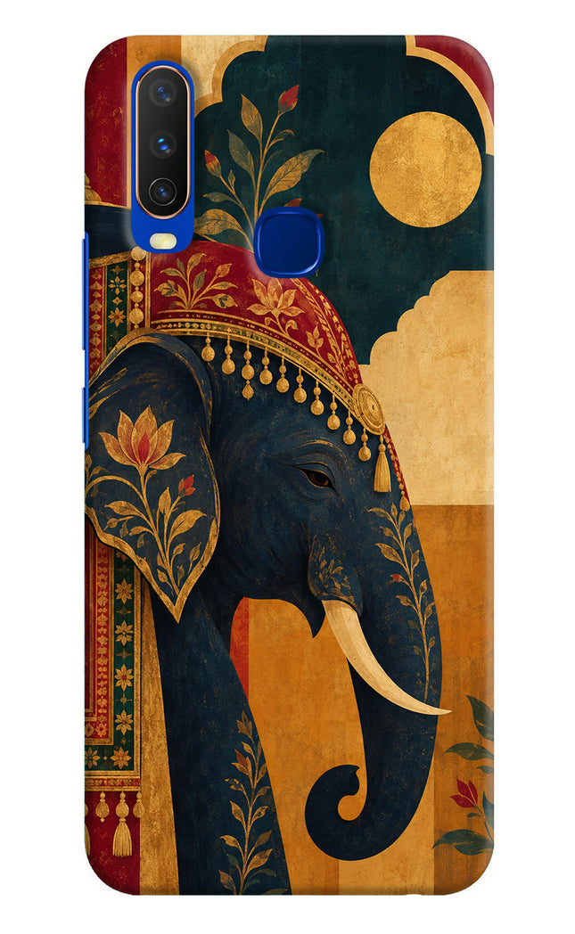 Royal Elephant Vivo Y15/Y17 Hard Case Back Cover by Casekaro