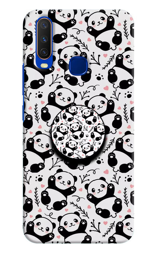 Cute Panda Vivo Y15/Y17 Pop Case by Casekaro