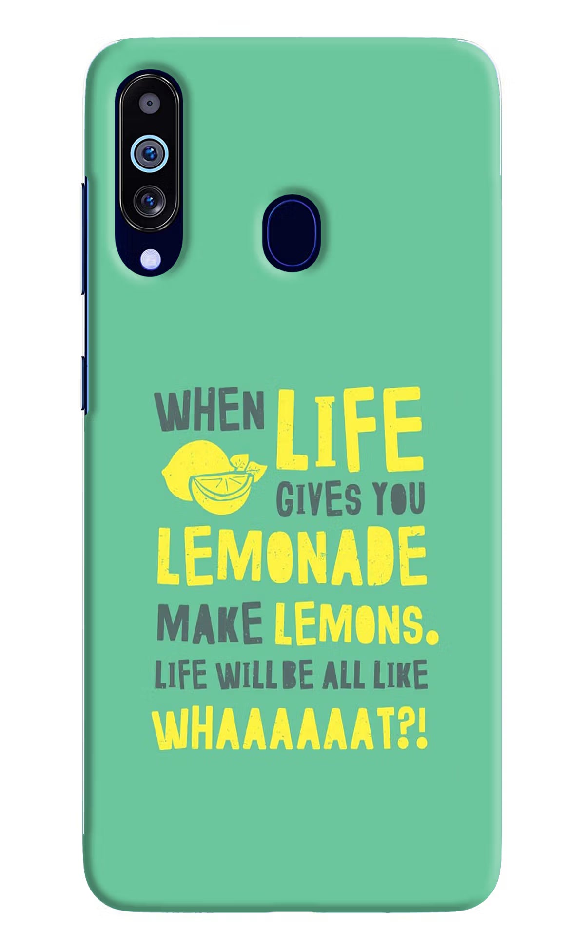 Quote Samsung M40/A60 Hard Case Back Cover by Casekaro