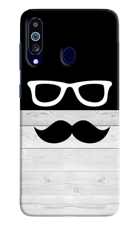 Mustache Samsung M40/A60 Hard Case Back Cover by Casekaro
