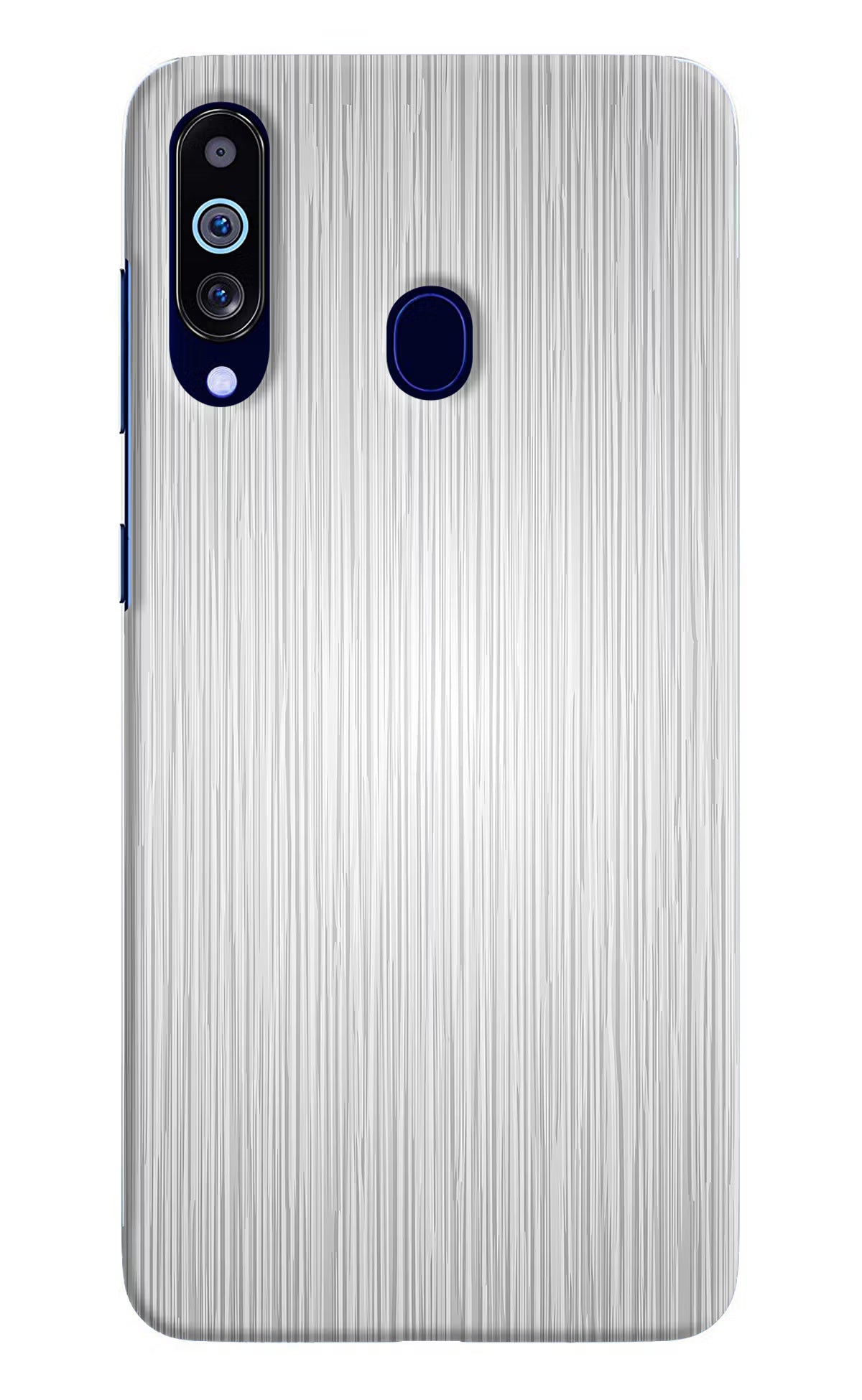 Wooden Grey Texture Samsung M40/A60 Hard Case Back Cover by Casekaro