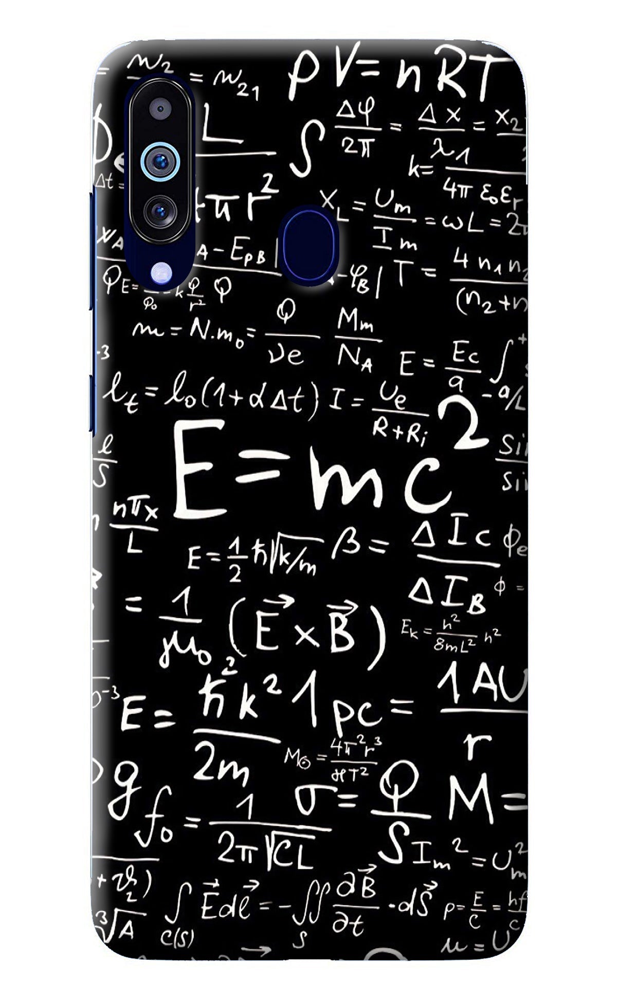 Physics Albert Einstein Formula Samsung M40/A60 Back Cover