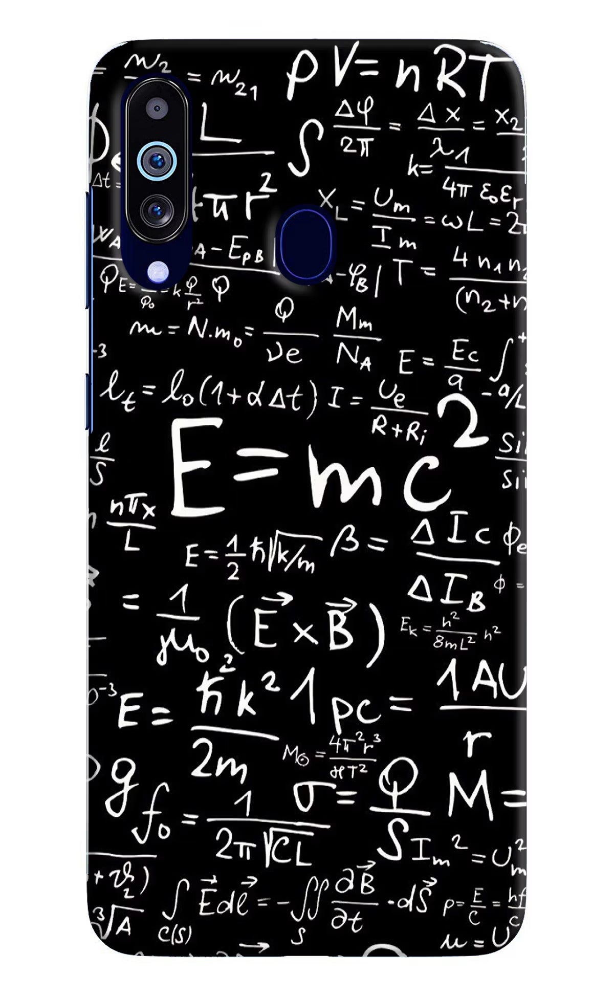 Physics Formula Samsung M40/A60 Hard Case Back Cover by Casekaro