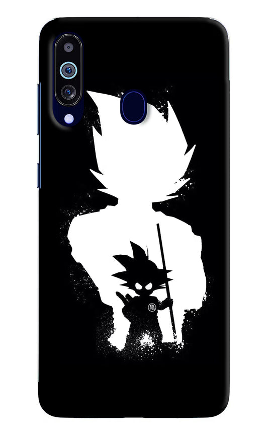 Goku Shadow Samsung M40/A60 Hard Case Back Cover by Casekaro