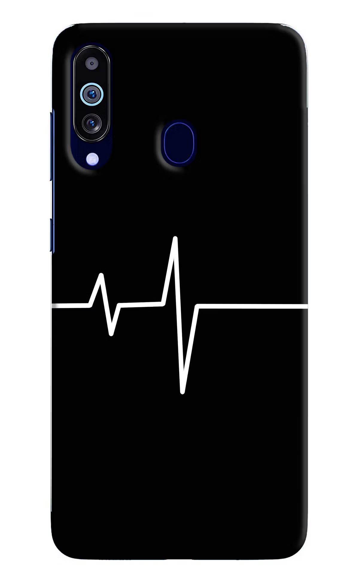 Heart Beats Samsung M40/A60 Hard Case Back Cover by Casekaro