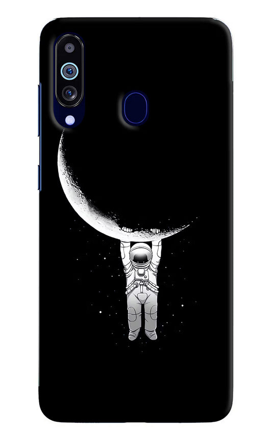 Moon Space Samsung M40/A60 Hard Case Back Cover by Casekaro