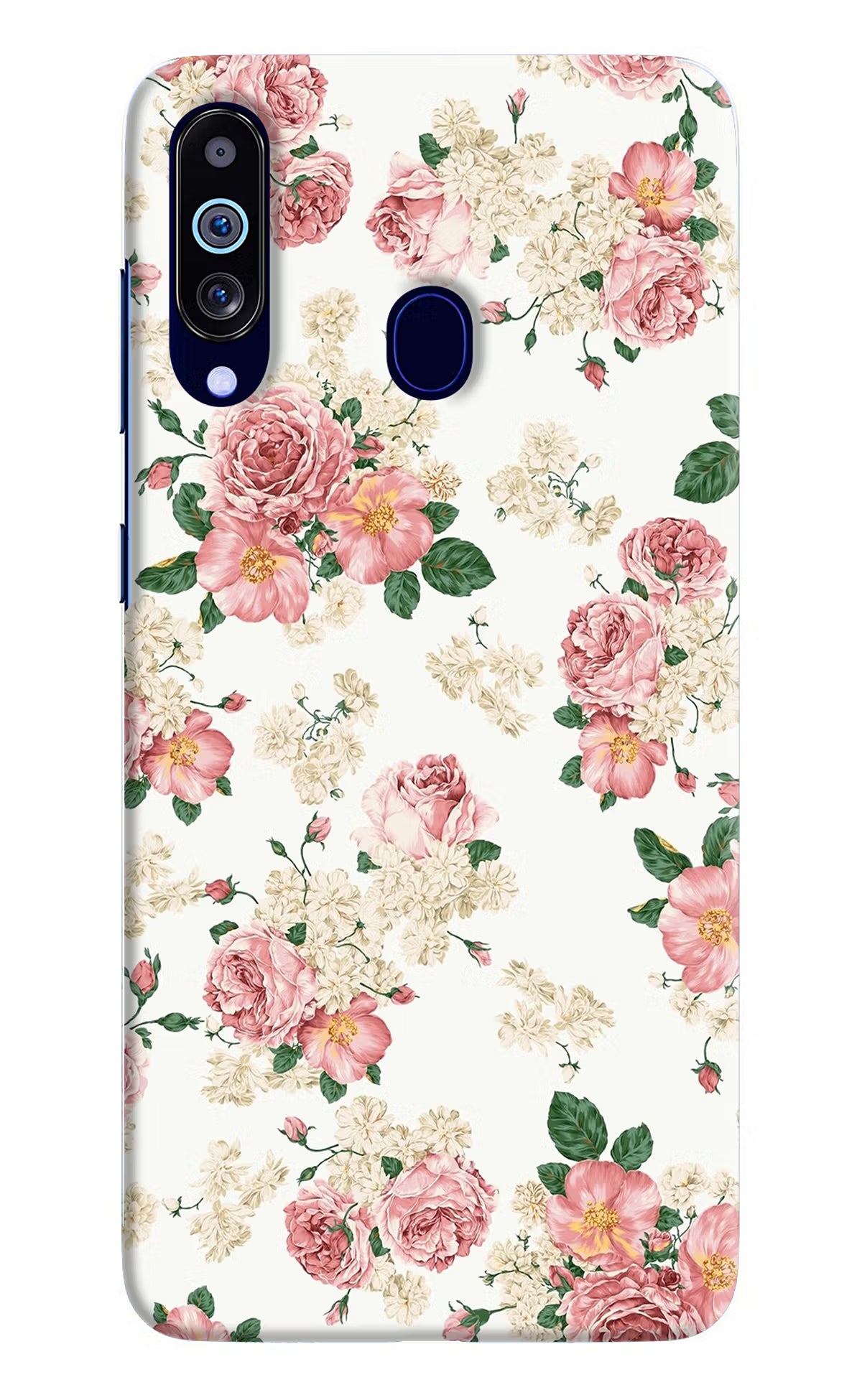 Flowers Samsung M40/A60 Hard Case Back Cover by Casekaro