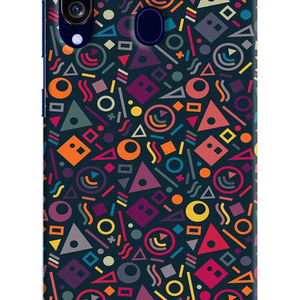 Geometric Abstract Samsung M40/A60 Hard Case Back Cover by Casekaro