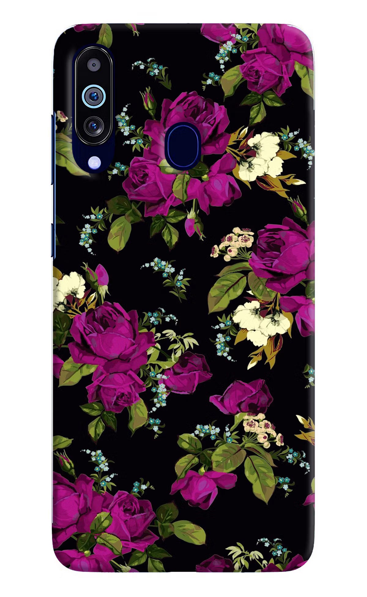 Flowers Samsung M40/A60 Hard Case Back Cover by Casekaro