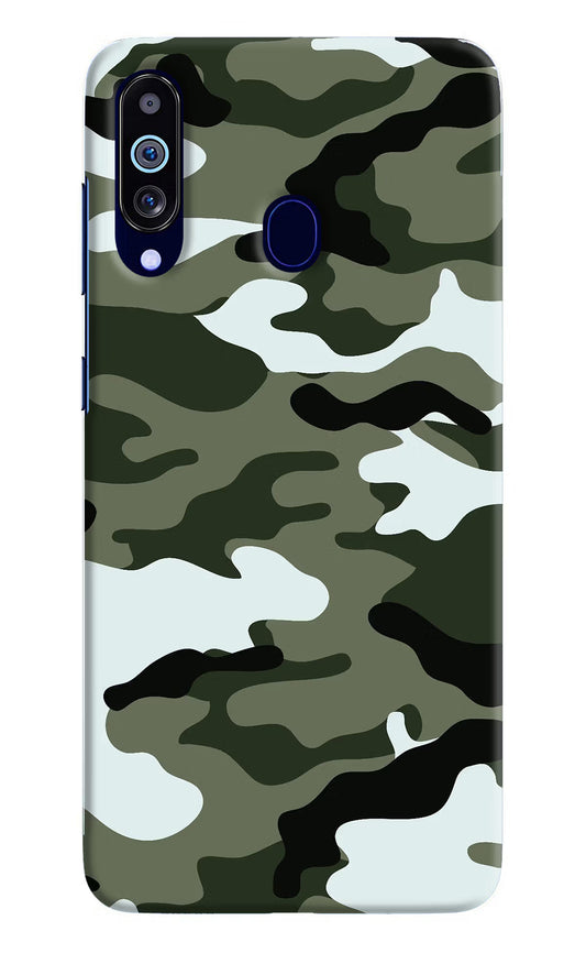 Camouflage Samsung M40/A60 Hard Case Back Cover by Casekaro