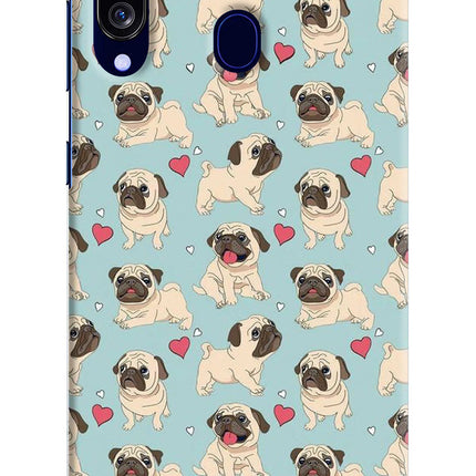 Pug Dog Samsung M40/A60 Hard Case Back Cover by Casekaro