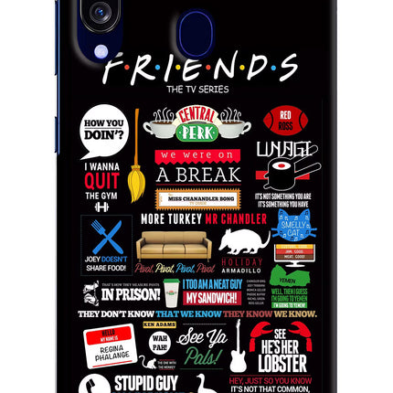 FRIENDS Samsung M40/A60 Hard Case Back Cover by Casekaro