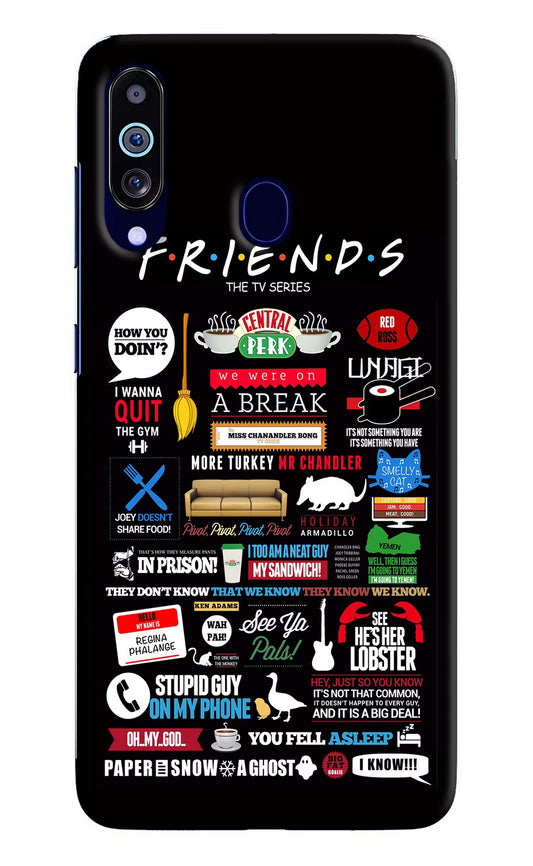 FRIENDS Samsung M40/A60 Hard Case Back Cover by Casekaro