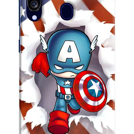 Captain America Samsung M40/A60 Hard Case Back Cover by Casekaro