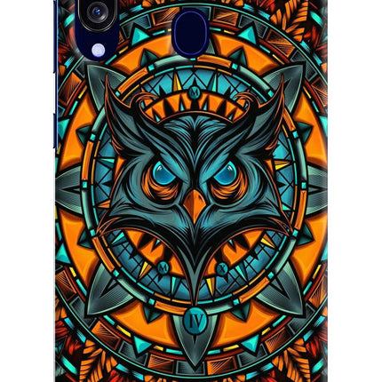 Angry Owl Art Samsung M40/A60 Hard Case Back Cover by Casekaro