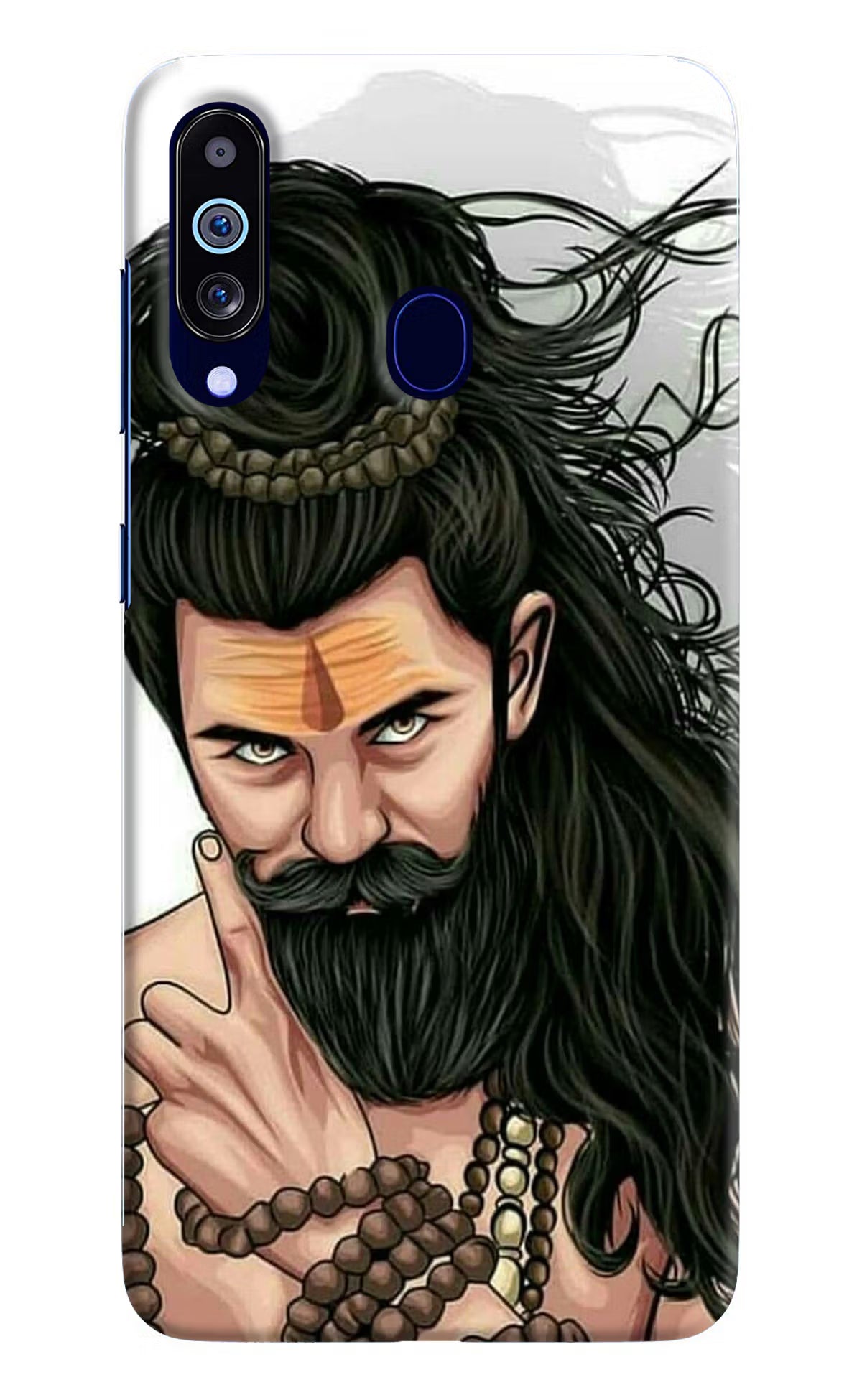 Mahadev Samsung M40/A60 Hard Case Back Cover by Casekaro