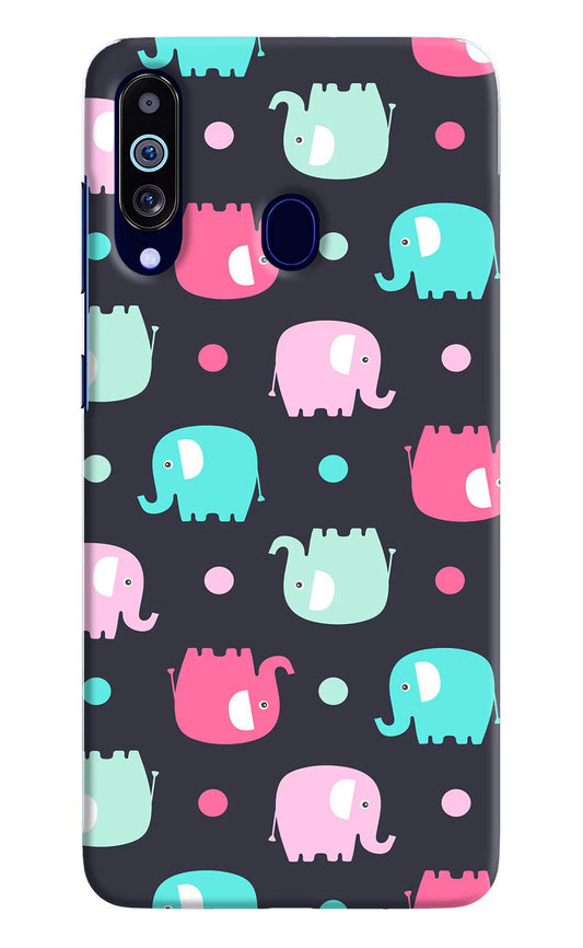 Elephants Samsung M40/A60 Hard Case Back Cover by Casekaro
