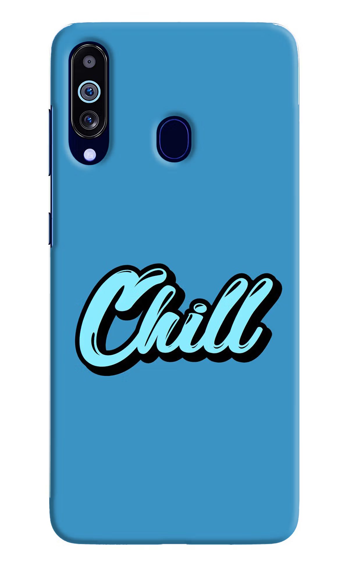 Chill Samsung M40/A60 Hard Case Back Cover by Casekaro