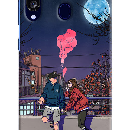 Chilling Couple Samsung M40/A60 Hard Case Back Cover by Casekaro
