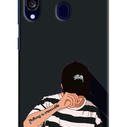 Aesthetic Boy Samsung M40/A60 Hard Case Back Cover by Casekaro