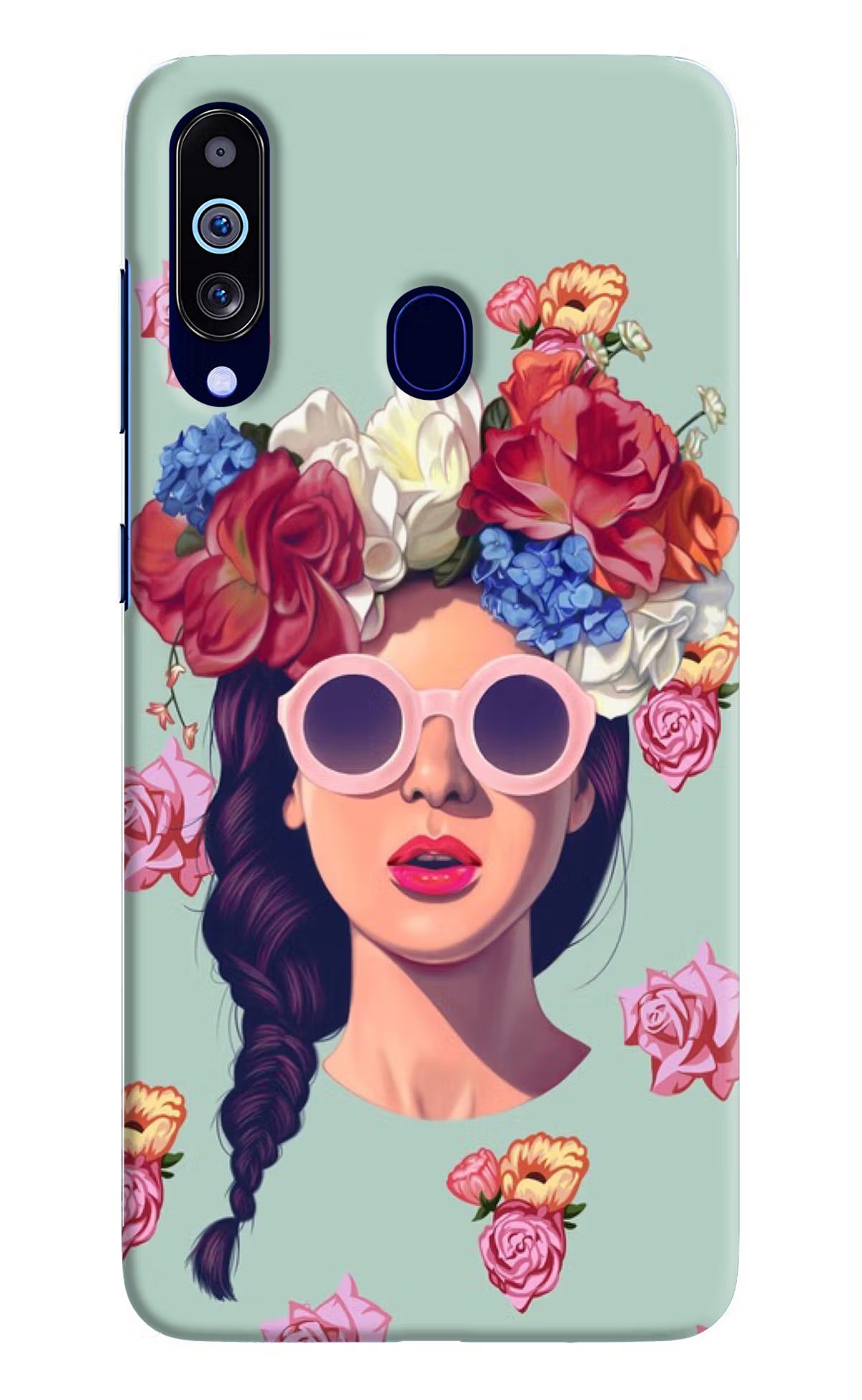 Pretty Girl Samsung M40/A60 Hard Case Back Cover by Casekaro