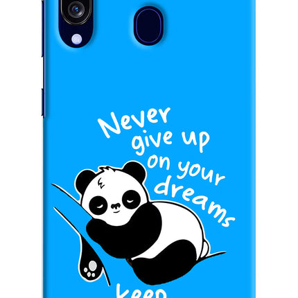 Keep Sleeping Samsung M40/A60 Hard Case Back Cover by Casekaro