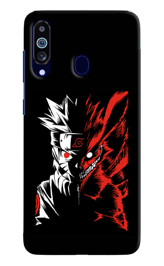 Naruto Two Face Samsung M40/A60 Hard Case Back Cover by Casekaro